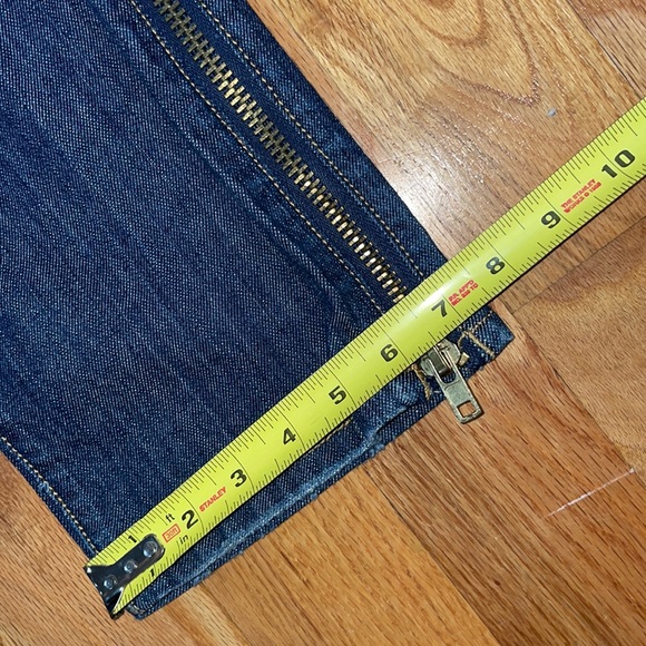 NEW  Baby Phat Side Zipper Down On Leg Jeans 16 - Picture 10 of 17